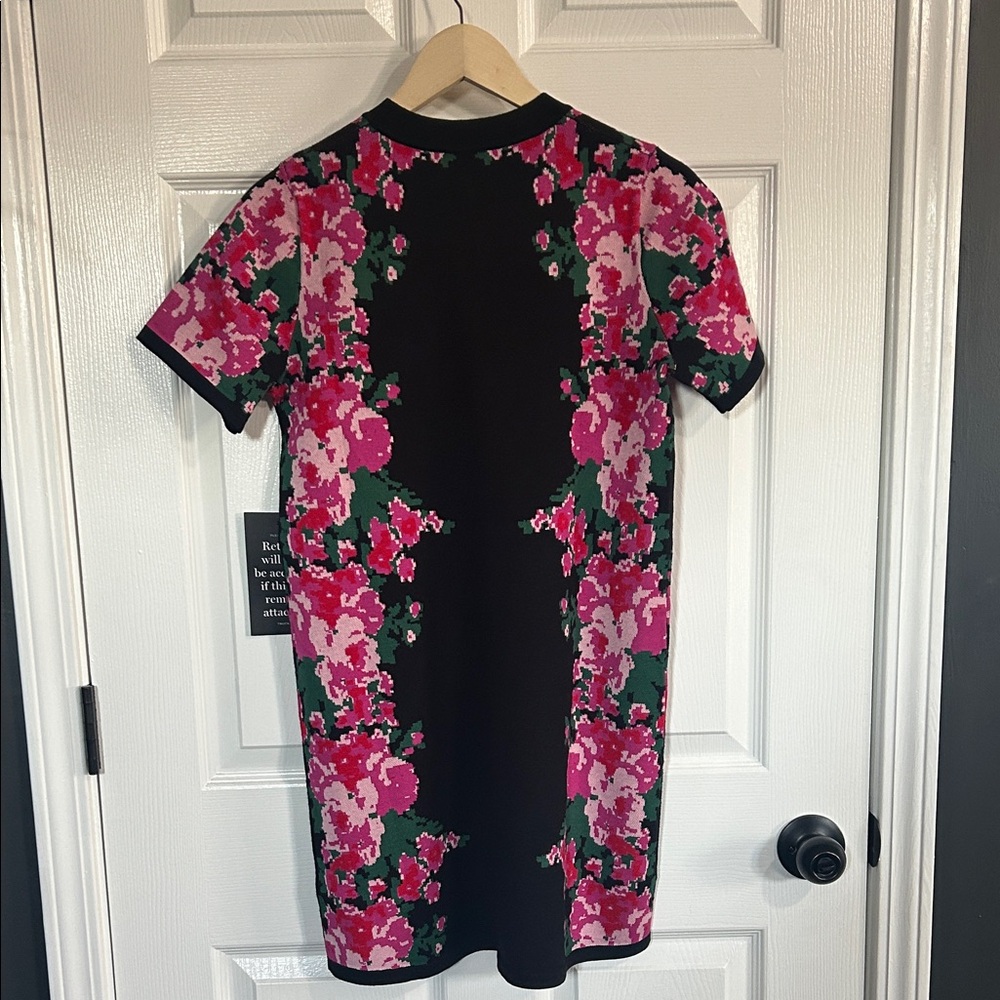 Tuckernuck Black Dress with Pink Floral Design - Picture 5 of 7